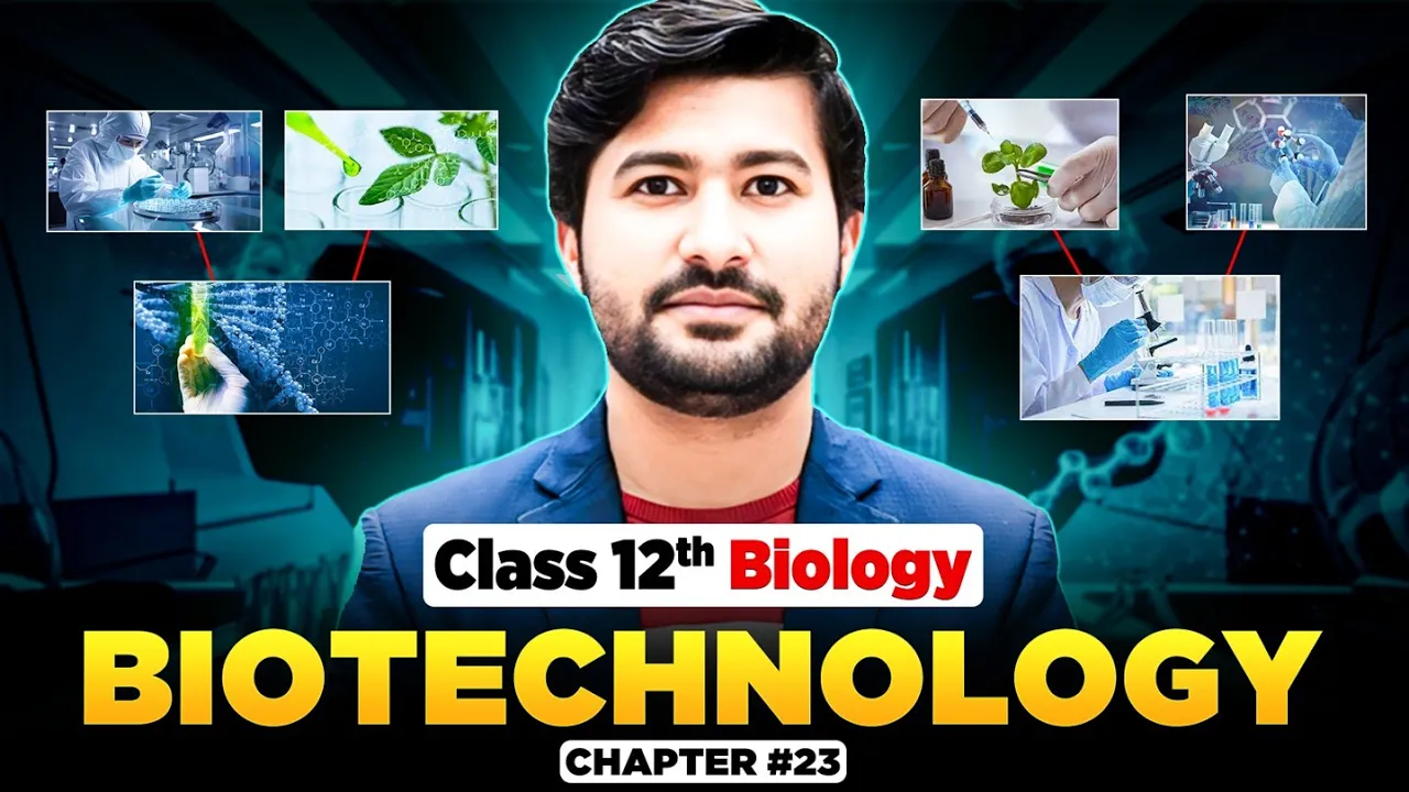 Biotechnology | biotechnology processes and principles Recombinant DNA technology | Biology class 12