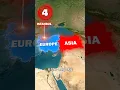 Country That Exists in 3 Continents
