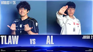 TLAW vs AL | WORLDS 2026 | DÍA 8 | FASE SUIZA | JUEGO 2