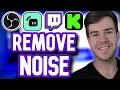 How To Remove Background Noise on Your Microphone OBS Studio