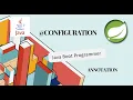 configuration Annotation in Spring boot