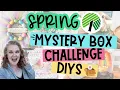 IT S BACK SPRING EASTER DECOR DIY IDEAS on a Budget ALL NEW Dollar Tree Mystery Box Challenge