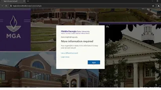 How to set up your Middle Georgia State University Student Accounts
