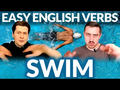 SWIM 🏊‍♂️ Easy Inglés Verbs | Input comprensible en inglés Principiante Inglés Lección