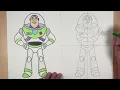How to Draw Buzz Lightyear