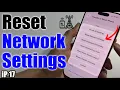 How to RESET NETWORK SETTINGS on iPhone Pro Max