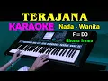 Lagu TERAJANA - Rhoma Irama | KARAOKE Nada Wanita [F=DO]