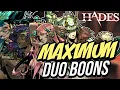 SIX DUO BOONS This Chiron Bow Run Got ALL The Duo You Can Get In One Run Hades