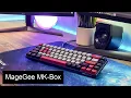 MageGee MK-Box 65 Mechanical Keyboard Clicky Switches Review Sound Test