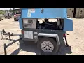 2012 Wacker Neuson LTW8K Light Tower Generator Kubota Diesel Engine Testing