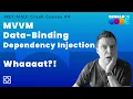 MVVM Databinding and Dependency Injection - NET MAUI Tutorial Step-By-Step