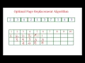OPT Optimal Page Replacement Algorithm