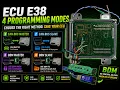 All E38 programming modes CAN BUS and BDM