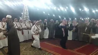 فرقة معان             افراح قبيلة الحويطات حفل منصور ابو تايه دندنها