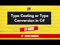 09-Type Casting Type Conversion in C Hindi C Programming Tutorial in Hindi Yoges evZone