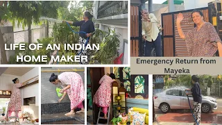 emergency return no electricity for 36 hours home after 2 days deep cleaning indian home maker