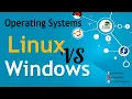 Difference between Linux and Windows Operating Systems Easy Learning IT Classroom