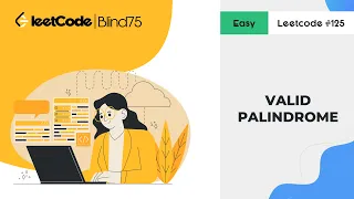LeetCode 125 Valid Palindrome Animated Solution Two Pointers
