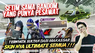 Download KETEMU RANDOM YANG PUNYA PESAWAT TERNYATA SULTAN DARI MAKASAR !! SKIN NYA MAHAL BGT!! - PUBG MOBILE MP3