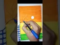 Download Lagu Step-by-Step Sunset Painting | Watercolor for Beginners #art #youtubeshorts