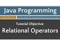 Learn Java Programming - Relational and Equality Operators