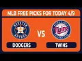 LA Dodgers vs Minnesota Twins 2024 FREE MLB Betting Tips Picks and Predictions for Today