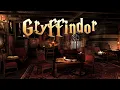 Study In Gryffindor Common Room HP Asmr Ambience Magic Spells Page Turning Crackling Fire More