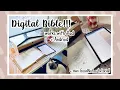 Bible Journaling Digitally Bible Walk-Thru GoodNotes Tutorial Essential Series Bible