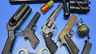 M1911 A1 Airsoft Guns Spring VS CO2 Colt ! Who wins ?