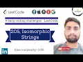 205 Isomorphic Strings Explained CPP Python LeetCode Daily Challenges