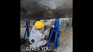 Watch the complete build on youtube #odiseacatamarans #performanceboats #welding #boatbuild