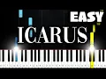 Download Lagu Tony Ann – ICARUS - EASY Piano Tutorial