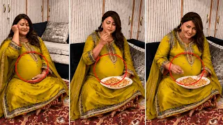 5 months Pregnant Hina khan Gained Weight Happily Enjoying Pregnancy Journey with Friends