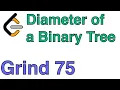 LeetCode 543 - Diameter of a Binary Tree