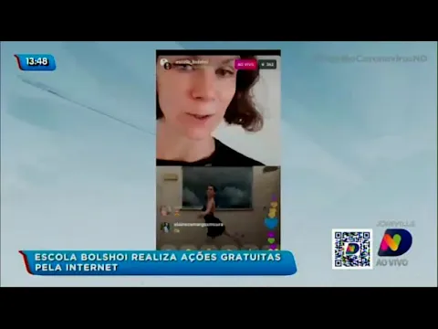 Escola Bolshoi realiza ações gratuitas pela internet