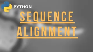 Sequence Alignment Needleman Wunsch in Python