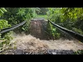 Some East Maui residents are trapped after Lala washes away bridge