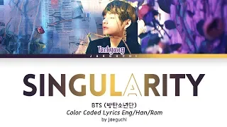 BTS V Intro Singularity Han Rom Eng Lyrics 