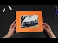 How to Mat Your Artwork or Print The Hinging Method