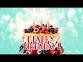 Happy Birt ay GIF with Sound birt ay cake fireworks and shimmering stars