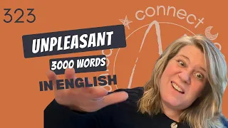 Learn English Vocabulary Unpleasant - Definitions Usage Collocations and Opposites