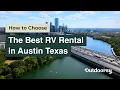 Find the Best RV Rental in Austin RV Tips Texas Getaways Travel Inspiration