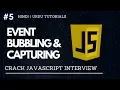 - Event Bubbling and Capturing in Javascript Hindi Urdu Tutorial