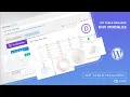 Manage DIVI tables using WP Table Manager