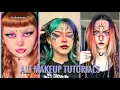 Alt Gothic makeup Tutorials Tiktok compilation