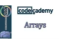Learn PHP with CodeCademy Arrays