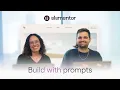 Generating a landing page design system from single prompts in Elementor webinar replay