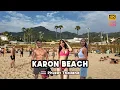 Download Lagu 4K 🇹🇭 Walking A Day at Karon Beach Experience from Day to Night in Phuket, Thailand - January 2025