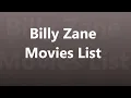 Billy Zane Movies List