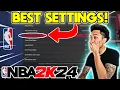 THE BEST SETTINGS TO USE IN NBA 2K24 Win More Games